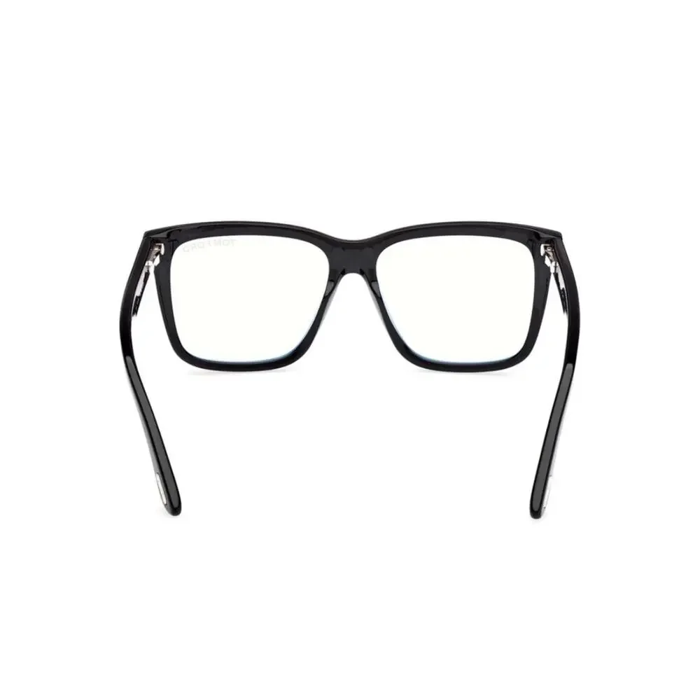 New Tom Ford FT6069-B 001 Black Clip-On Sunglasses and Black Frame Eyeglasses